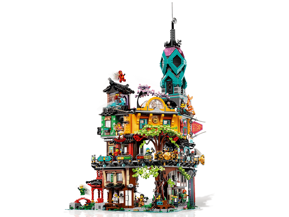 5685PCS NINJAGO City Gardens Set 71741
