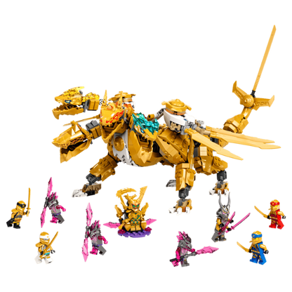 989PCS Lloyd's Golden Ultra Dragon Building Set 71774