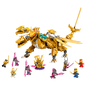 989PCS Lloyd's Golden Ultra Dragon Building Set 71774