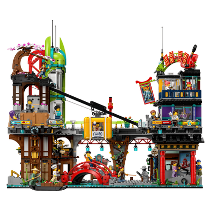 6163PCS NINJAGO City Markets Set 71799