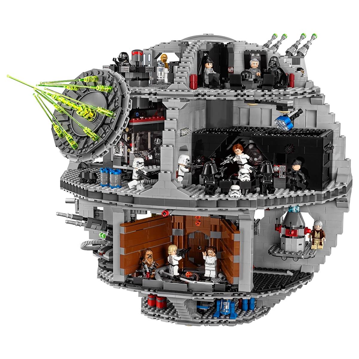 4126PCS Force Waken UCS Death Star 75159