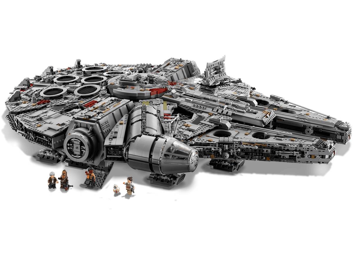 7541pcs Star Wars Millennium Falcon UCS Compatible 75192