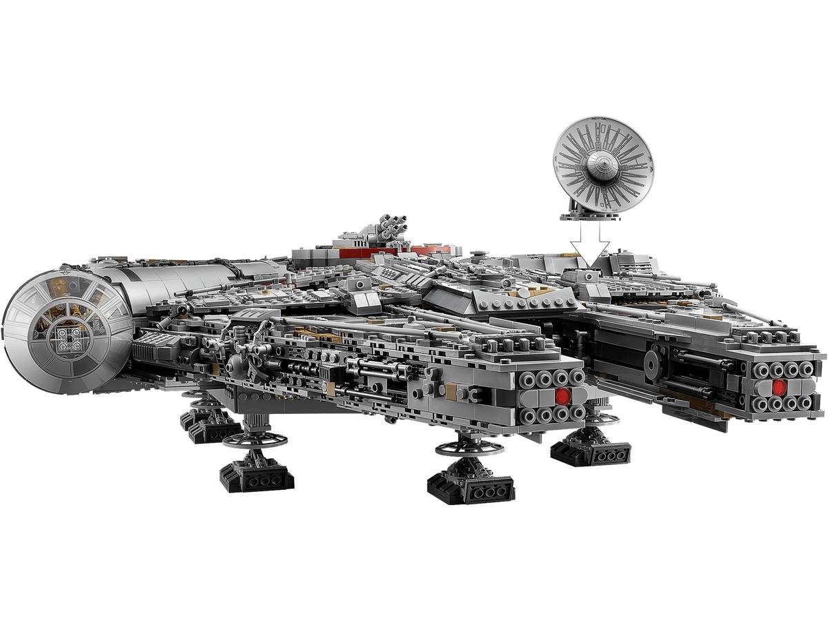 7541pcs Star Wars Millennium Falcon UCS Compatible 75192