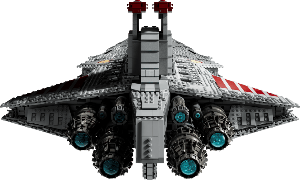 5374 pcs Venator-class Republic Attack Cruiser 75367