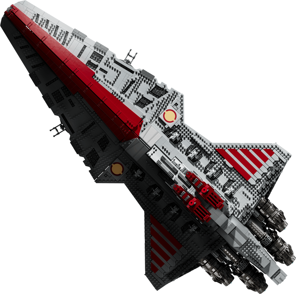 5374 pcs Venator-class Republic Attack Cruiser 75367