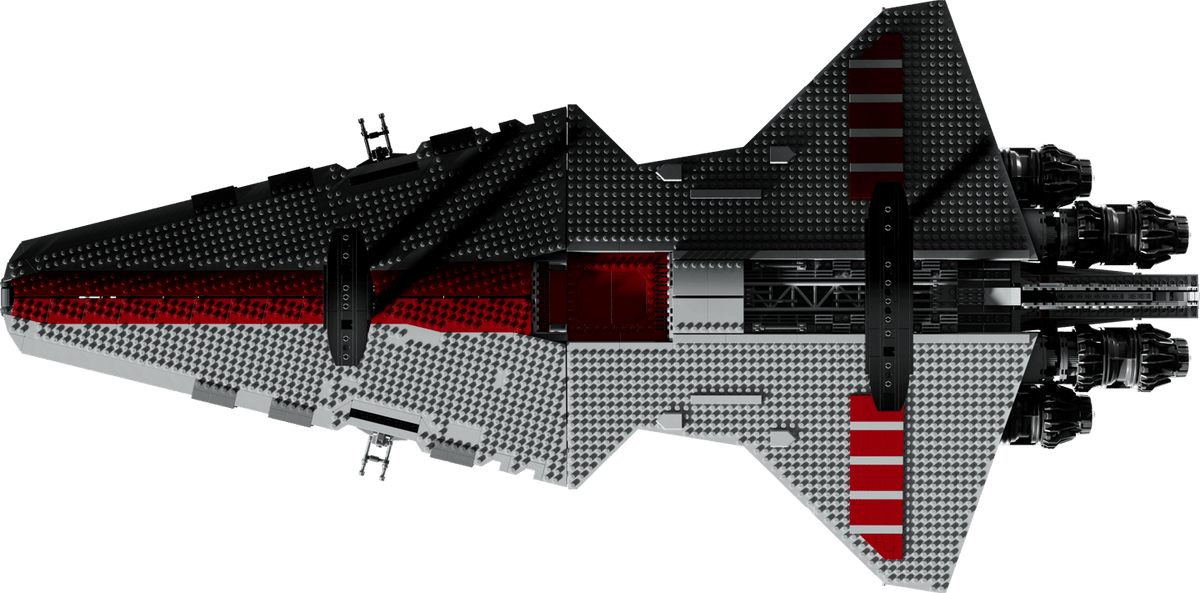 5374 pcs Venator-class Republic Attack Cruiser 75367