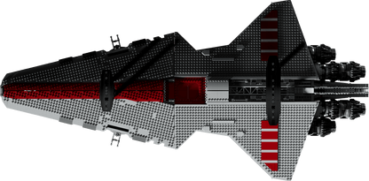 5374 pcs Venator-class Republic Attack Cruiser 75367