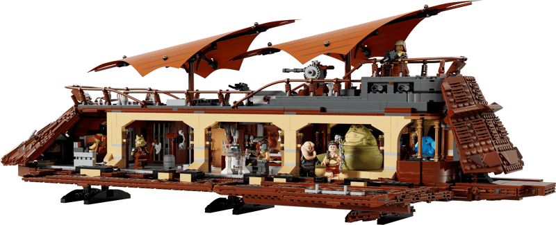 3942PCS Jabba's Sail Barge Building Set 75397
