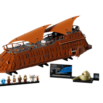 3942PCS Jabba's Sail Barge Building Set 75397