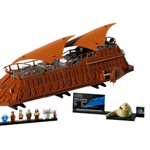 3942PCS Jabba's Sail Barge Building Set 75397