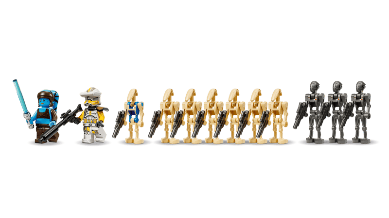 1395PCS Battle of Felucia Separatist MTT Building Set 75435