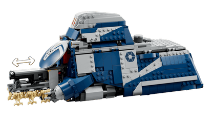1395PCS Battle of Felucia Separatist MTT Building Set 75435