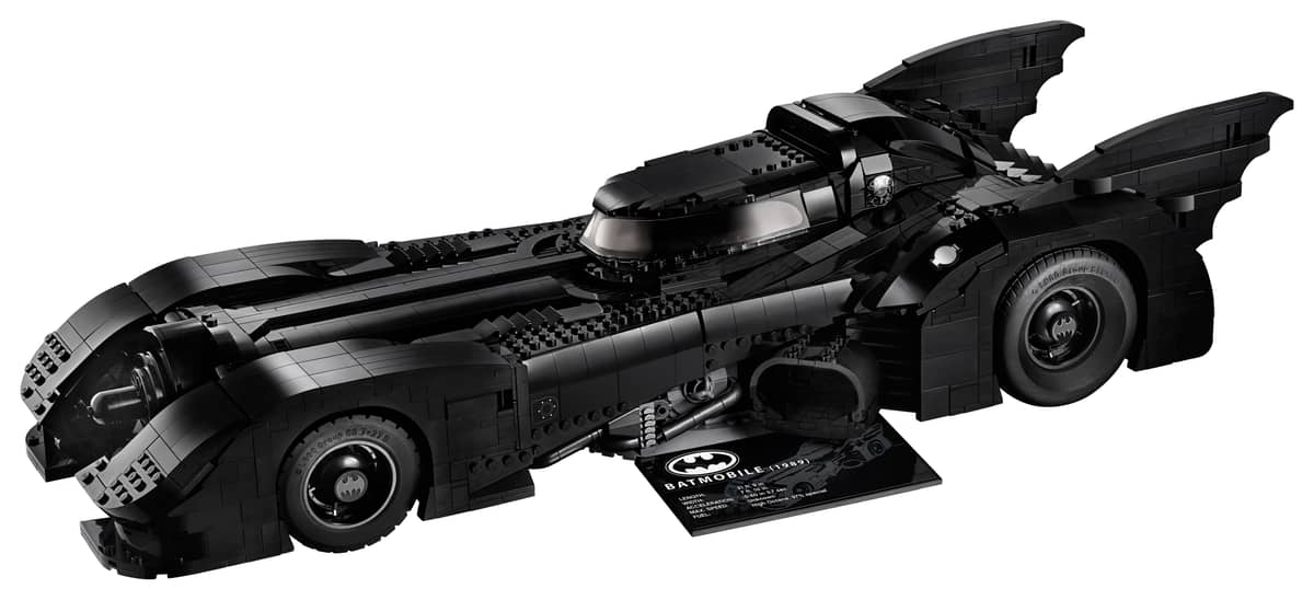 3306PCS Batman 1989 Batmobile 76139
