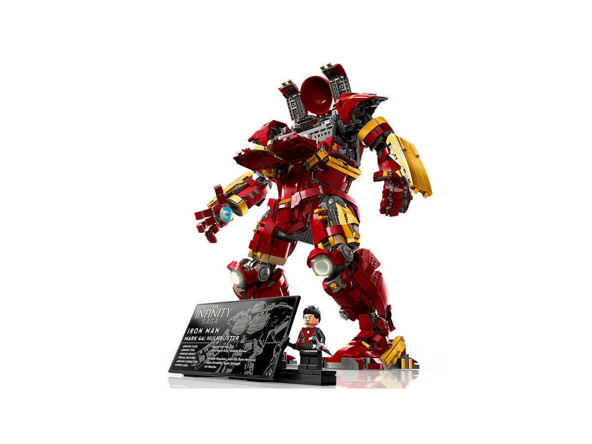 4049PCS Marvel Hulkbuster 76210
