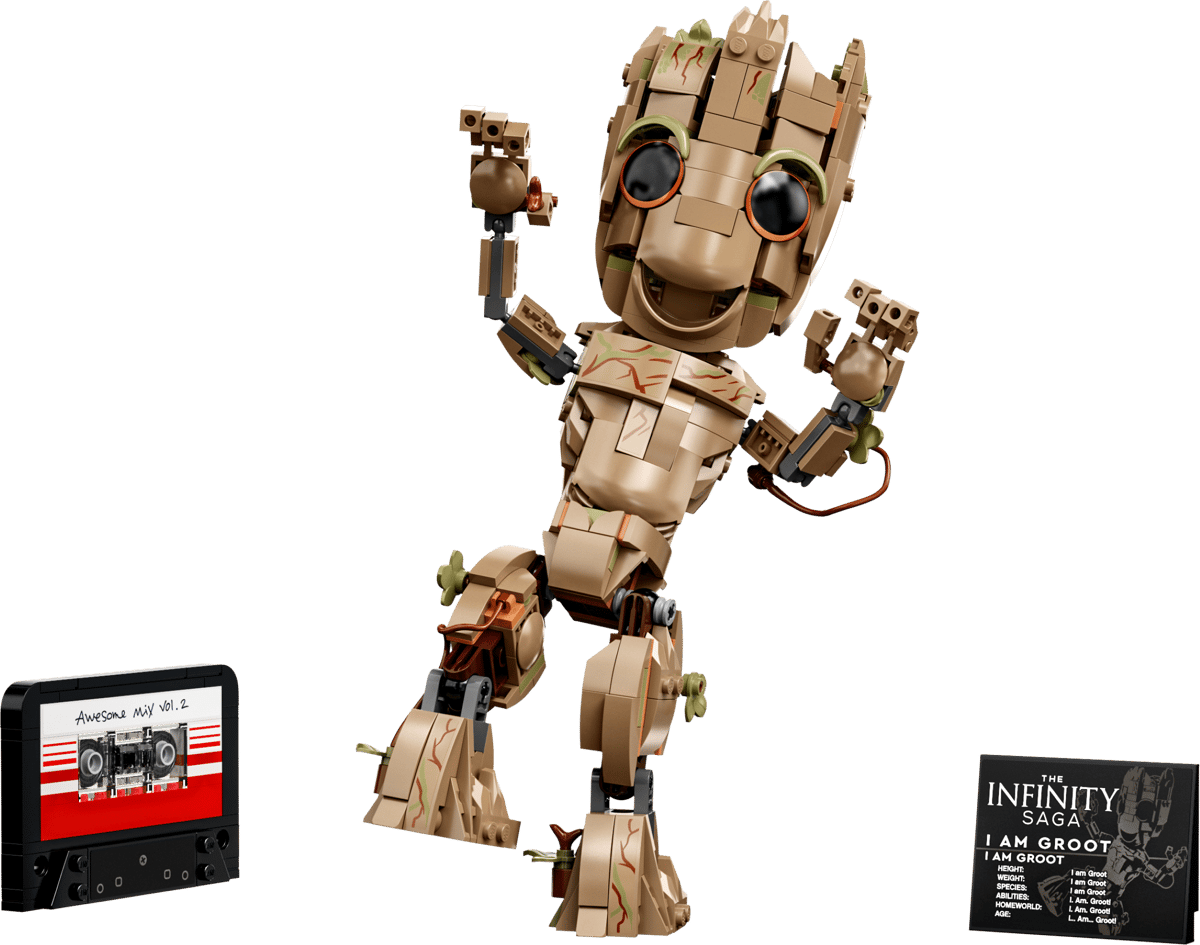 476PCS Marvel I Am Groot 76217