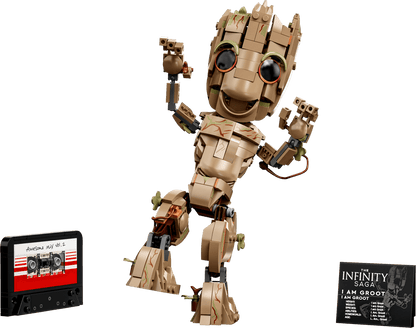 476PCS Marvel I Am Groot 76217