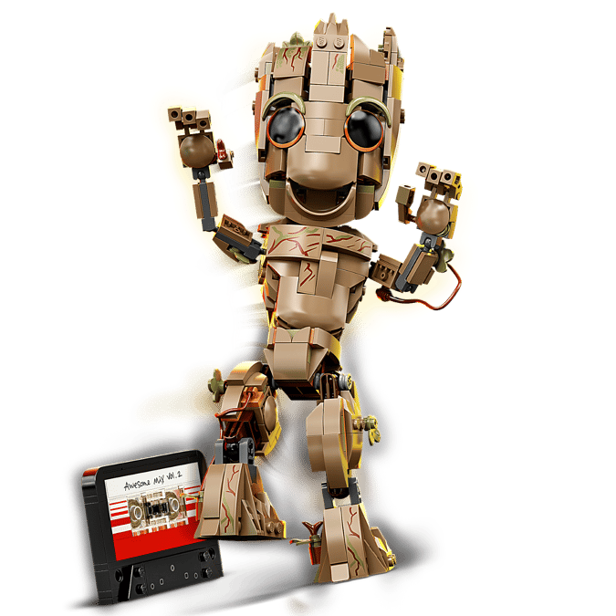 476PCS Marvel I Am Groot 76217