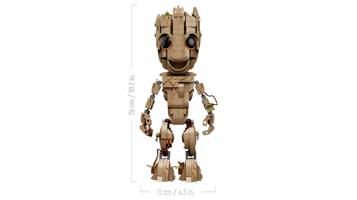 476PCS Marvel I Am Groot 76217