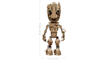 476PCS Marvel I Am Groot 76217