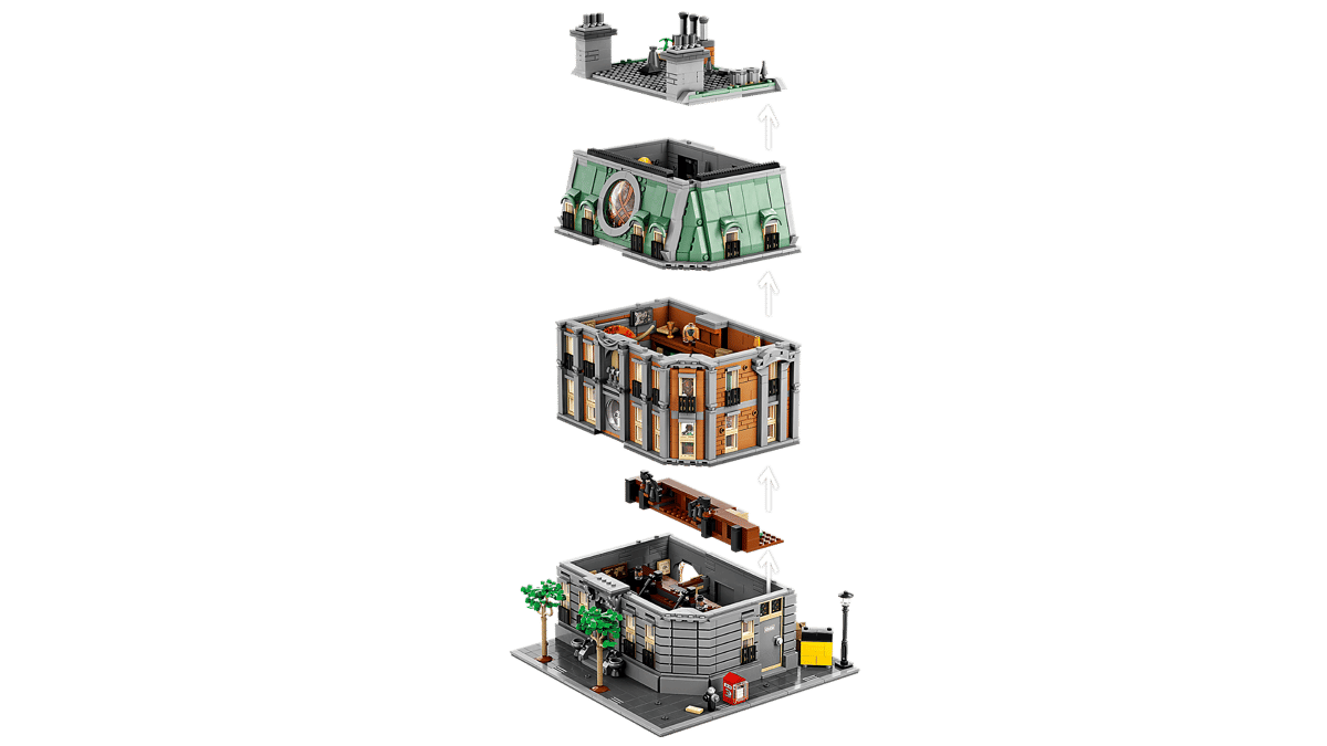2708PCS Marvel Sanctum Sanctorum 76218