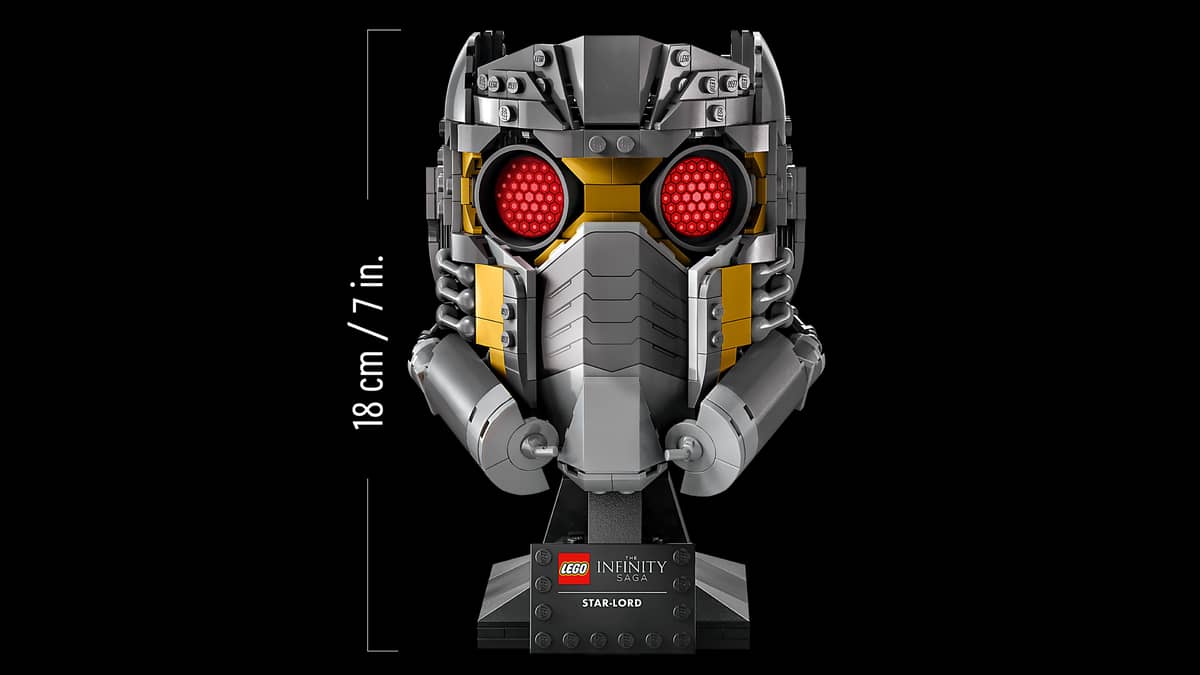 602PCS Marvel Star-Lord’s Helmet 76251