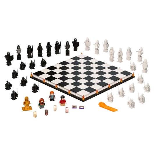 876PCS Hogwart Wizard's Chess Building Set 76392