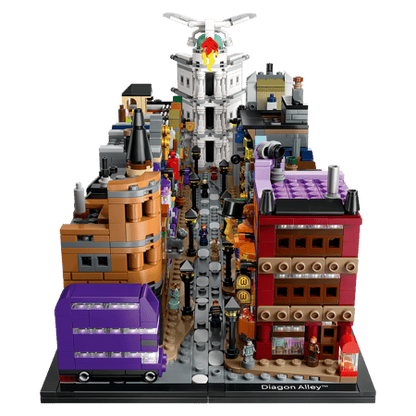 2750PCS Diagon Alley Wizarding Shops Building Set 76444