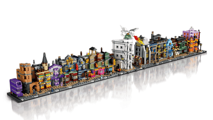 2750PCS Diagon Alley Wizarding Shops Building Set 76444