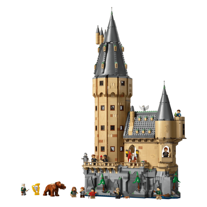 2135PCS Hogwarts Castle: The Main Tower Building Set 76454