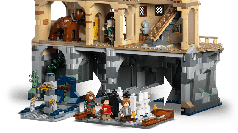 2135PCS Hogwarts Castle: The Main Tower Building Set 76454