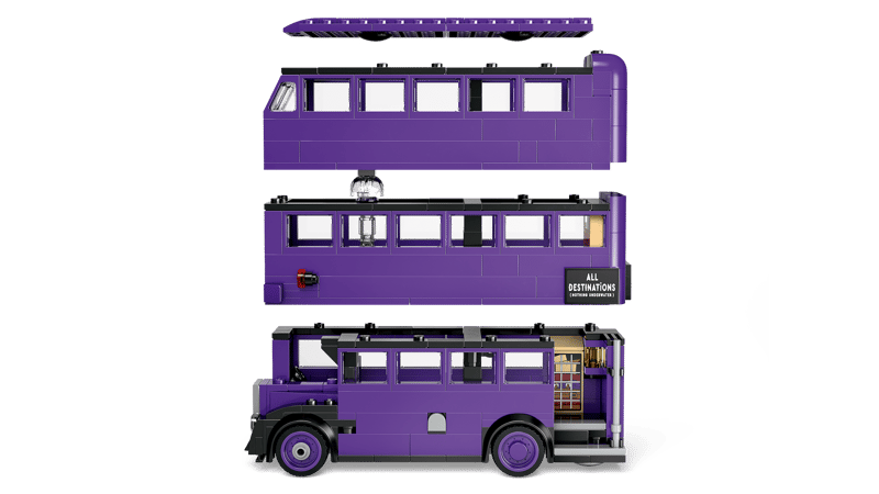 419PCS Harry Potter Purple Knights Bus 76446