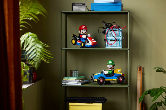 2234PCS Super Mario Mario Kart Luigi & amp; Mach 8 72050