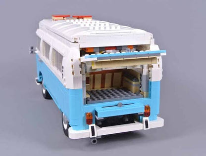 2207PCS Volkswagen T2 Camper Van Building Set 10279