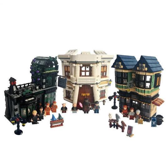 2025PCS Diagon Alley Building Set 10217