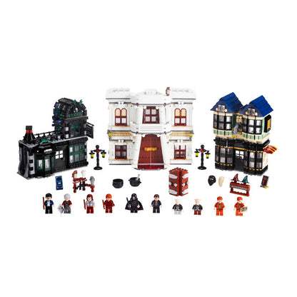 2025PCS Diagon Alley Building Set 10217